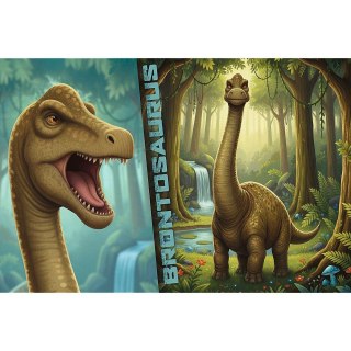 Puzzle Brontosaurus 100 el. Trefl (16583)