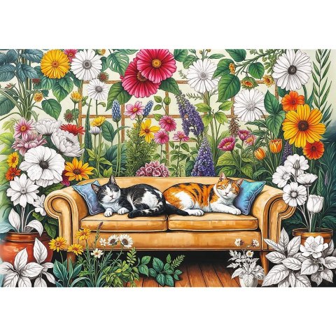 Puzzle Kocia oranzeria 500 el. Trefl (37562)