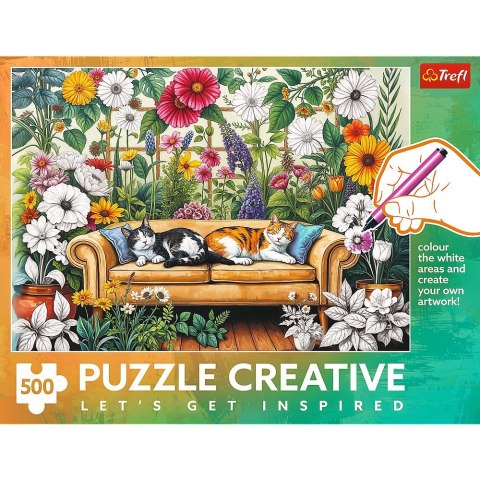 Puzzle Kocia oranzeria 500 el. Trefl (37562)