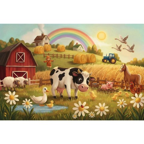 Puzzle Krowa na farmie 24 el. Trefl (14397)