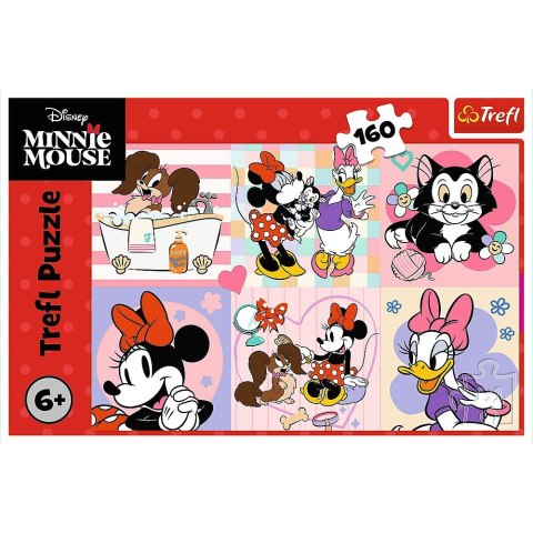 Puzzle Myszka Minnie Kolorowy dzień Minnie 160 el. Trefl (15426)