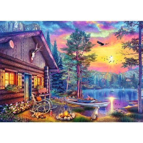 Puzzle Przystań o zachodzie słońca 120 el. Trefl (37617)