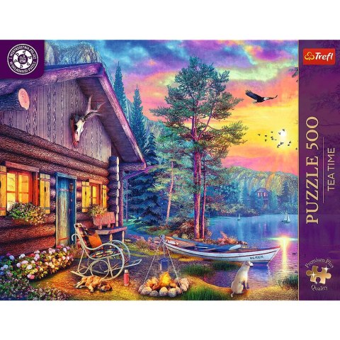 Puzzle Przystań o zachodzie słońca 120 el. Trefl (37617)