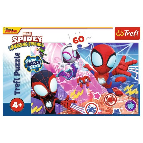 Puzzle Spidey Bohaterska przygoda 60 el. Trefl (17410)