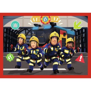 Puzzle Strażak Sam Przygody strażaka Sama 4w1 el. Trefl (34632)