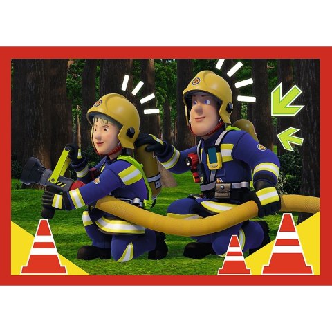 Puzzle Strażak Sam Przygody strażaka Sama 4w1 el. Trefl (34632)