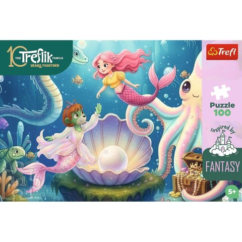 Puzzle Trefliki W krainie syrenek 100 el. Trefl (16575)