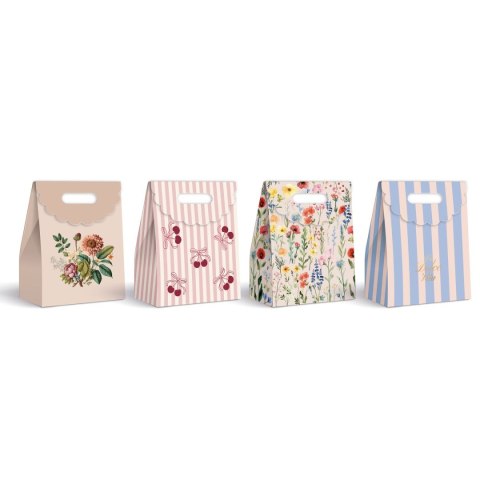 Torba prezentowa średnia zapinana na rzep [mm:] 190x90x 270 Interdruk (190g)