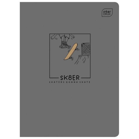Zeszyt A5 32k. 70g krata kolorowa Interdruk (ZE32KFK)
