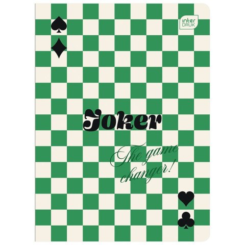 Zeszyt A5 HYBRID CARDS 80k. 70g krata Interdruk (ZE80#HC)