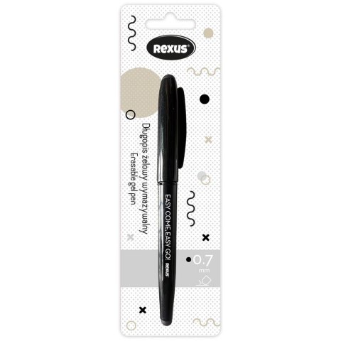 Długopis wymazywalny wymazywalny wkład czarny 0,7mm Beniamin (53187)