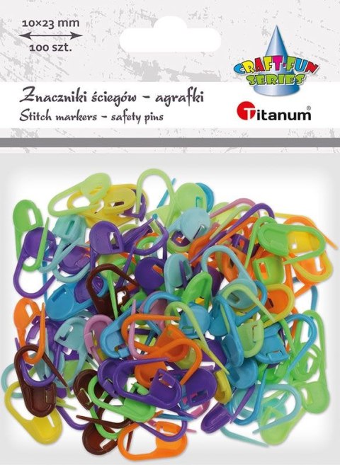 Dodatek Craft-Fun Series Szydełkowanie Znaczniki do oczek Titanum (26CR0101-1)