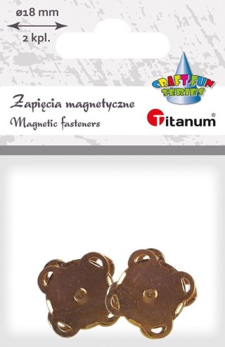 Dodatek Szydełkowanie zapięcia magnetyczne do torebek Titanum Craft-Fun (26CR0101-10)