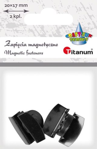 Dodatek Craft-Fun Series Szydełkowanie zapięcia magnetyczne do torebek Titanum (26CR0101-6)