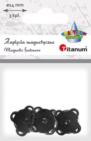 Dodatek Craft-Fun Series Szydełkowanie zapięcia magnetyczne do torebek Titanum (26CR0101-9)