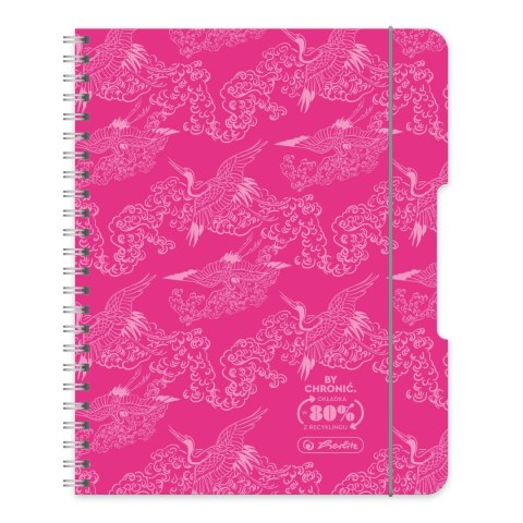 Kołobrulion A5 ECO Colors Róż 9500172 80k. kratka Herlitz (400198751)