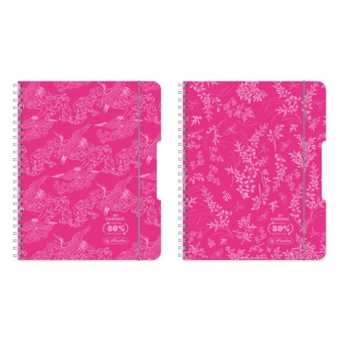 Kołobrulion A5 ECO Colors Róż 9500172 80k. kratka Herlitz (400198751)