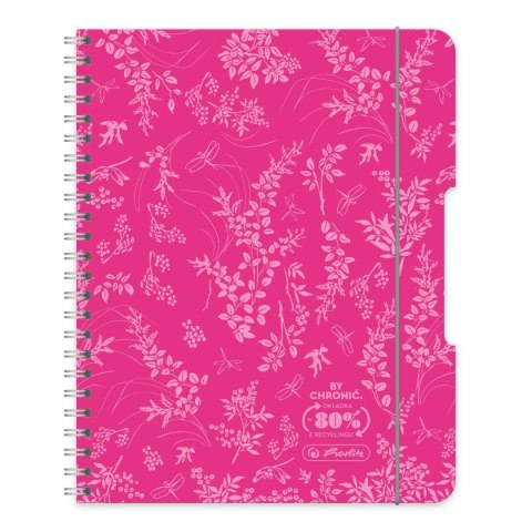 Kołobrulion A5 ECO Colors Róż 9500172 80k. kratka Herlitz (400198751)