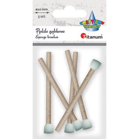 Pędzel Craft-Fun Series gąbka do malowania 1cm Titanum