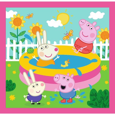 Puzzle Peppa i przyjaciele 3w1 el. Trefl (34873)