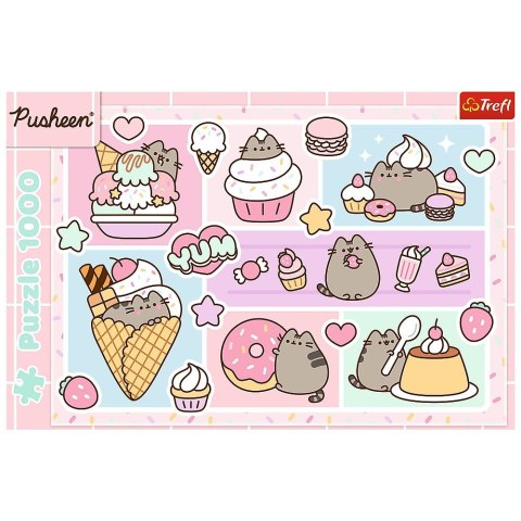 Puzzle Słodki Pusheen 1000 el. Trefl (10938)