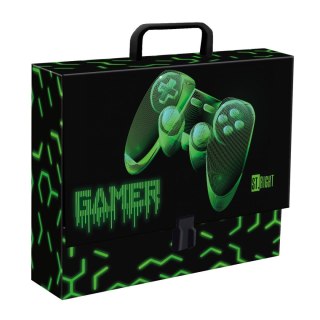 Teczka kartonowa na zatrzask Green Level A4 mix Unipap