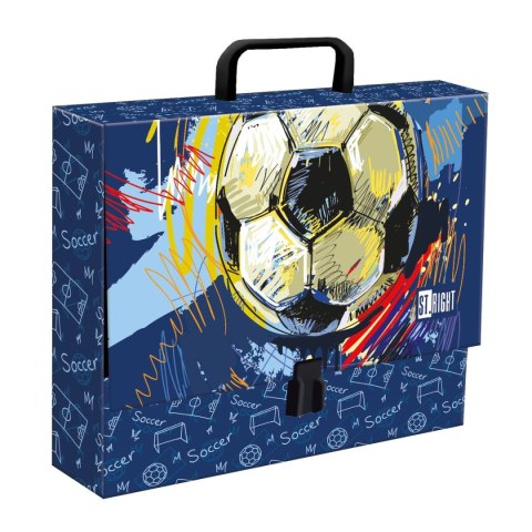 Teczka kartonowa na zatrzask Match Ball A4 mix Unipap