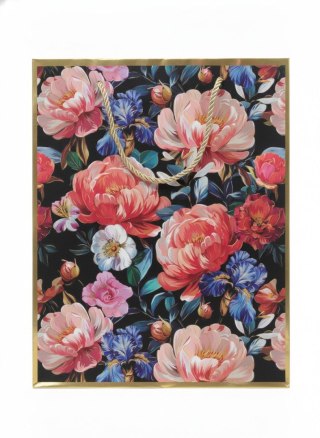 Torba prezentowa [mm:] 260x320x 100 Rozette (TK-26024-HS-A4 (26x32x10))