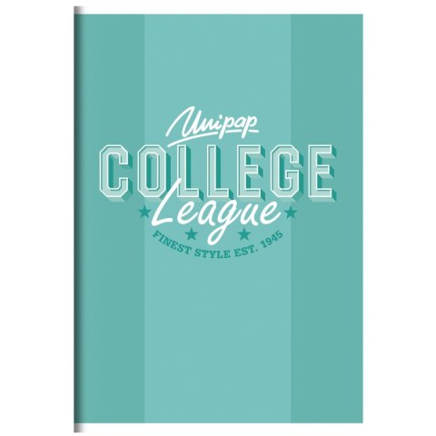 Zeszyt A4 COLLEGE PREP 32k. 90g linia kolor Unipap