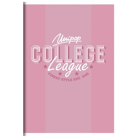 Zeszyt A4 COLLEGE PREP 32k. 90g linia kolor Unipap