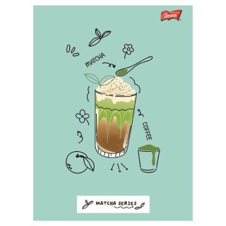 Zeszyt A4 Matcha Mood 120k. 70g krata Unipap