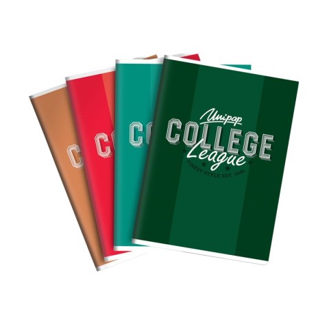Zeszyt A5 COLLEGE DAILY 60k. 90g krata Unipap
