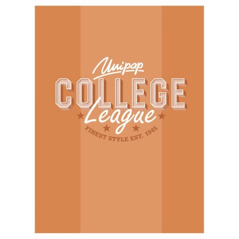 Zeszyt A5 COLLEGE DAILY 60k. 90g krata Unipap