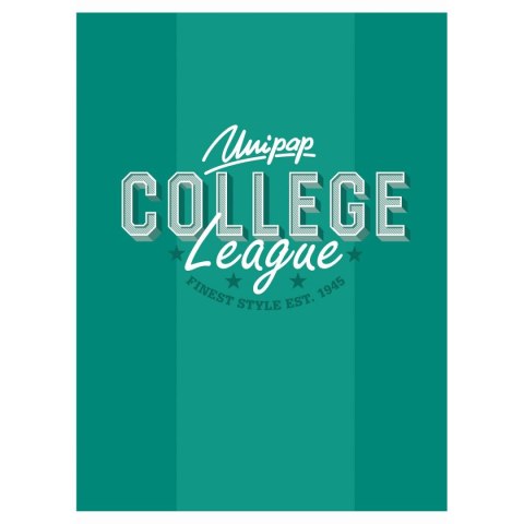 Zeszyt A5 COLLEGE DAILY 60k. 90g linia Unipap