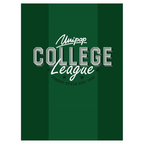 Zeszyt A5 COLLEGE DAILY 60k. 90g linia Unipap