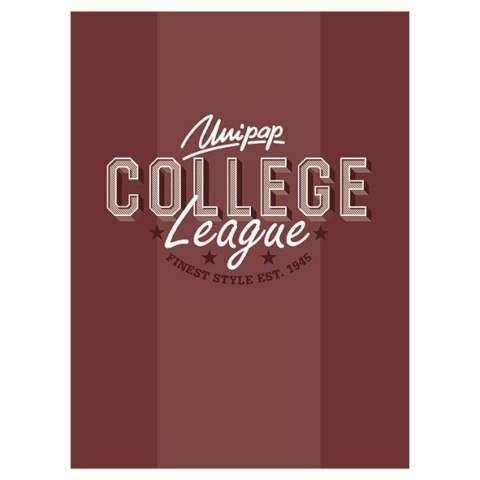 Zeszyt A5 COLLEGE ELITE 60k. 90g linia Unipap