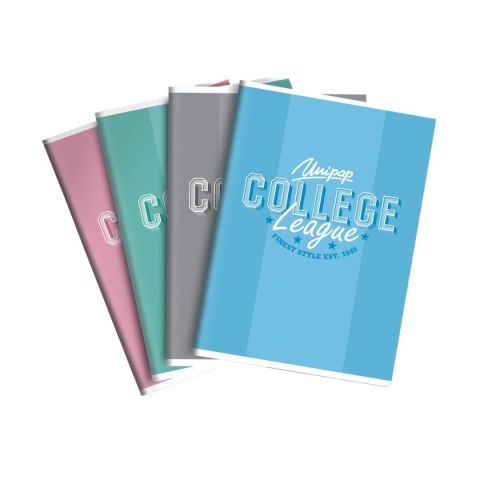 Zeszyt A5 COLLEGE PREP 32k. 90g krata Unipap