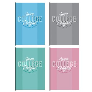 Zeszyt A5 COLLEGE PREP 60k. 90g krata Unipap