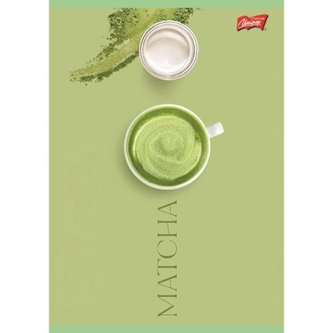 Zeszyt A5 GREEN DELICIOUS 60k. 70g krata Unipap