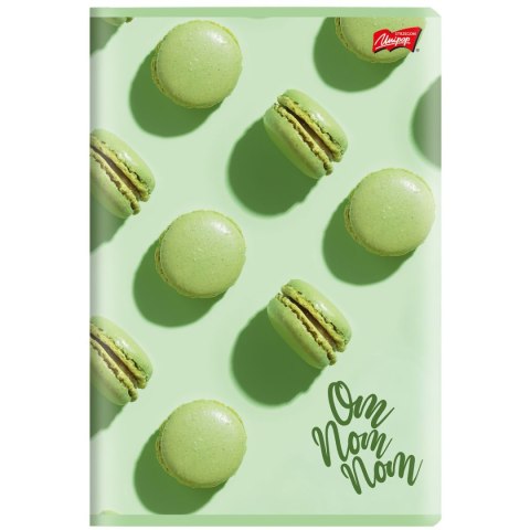 Zeszyt A5 GREEN DELICIOUS 60k. 70g krata Unipap
