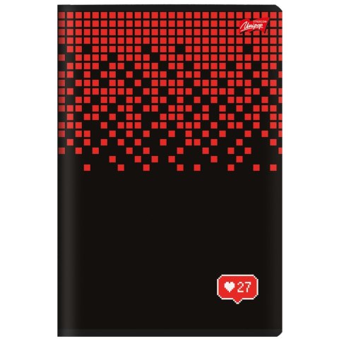 Zeszyt A5 Pixel Pulse 96k. 70g linia Unipap