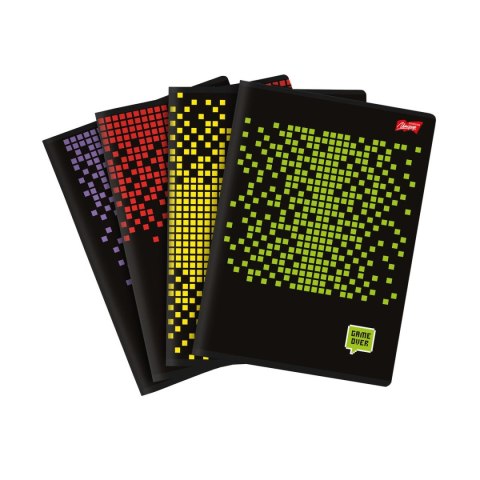 Zeszyt A5 Pixel Pulse 96k. 70g linia Unipap