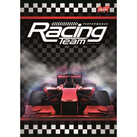 Zeszyt A5 Racing Team 32k. 70g krata Unipap