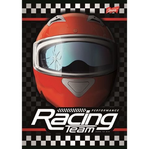Zeszyt A5 Racing Team 32k. 70g krata Unipap