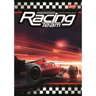 Zeszyt A5 Racing Team 32k. 70g podwójna linia kolor Unipap