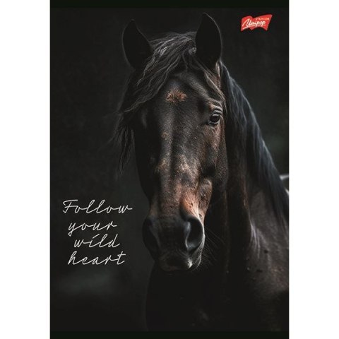 Zeszyt A5 Wild Heart 60k. 70g krata Unipap