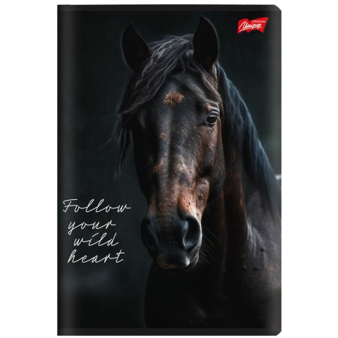 Zeszyt A5 Wild Heart 60k. 70g krata Unipap