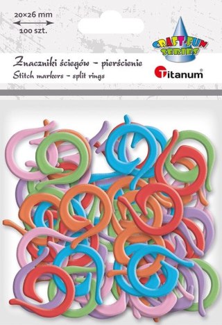 Dodatek Szydełkowanie pierścienie liczące Titanum Craft-Fun (26CR0101-2)