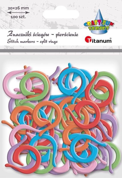 Dodatek Szydełkowanie pierścienie liczące Titanum Craft-Fun (26CR0101-2)