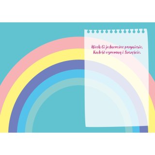 Kartka składana A5 Karnet A5 Jednorożec new Henry (590845198401)